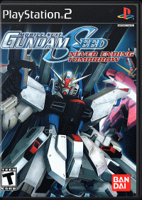 Mobile Suit Gundam Seed: Never Ending Tomorrow Playstation 2 US box art